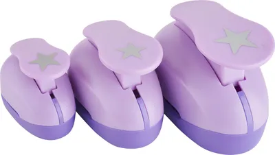 Produktbild von VBS Motivlocher "Sterne", 3er-Set