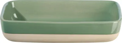Produktbild von ASA Selection Grande Auflaufform Rechteckig, Ofenform, Steinzeug, Salbei / Sage, 21 x 14 cm, 40540310