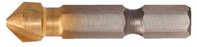 HSS TiN Kegel- und Entgratsenker-Bit 1/4", 90°, 20,5 mm