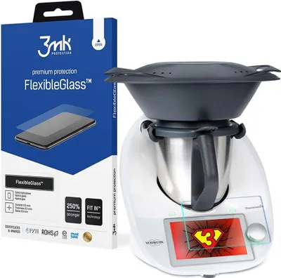 Produktbild von 3mk Display Hybridglas FlexibleGlass fr Thermomix TM6 0,3mm 7H