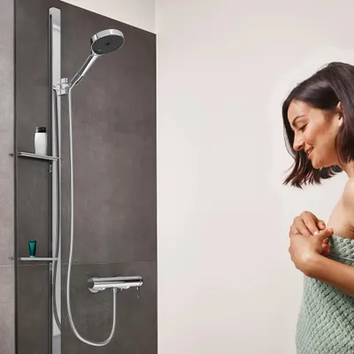 Zdjęcie produktu dla Hansgrohe słuchawka prysznicowa Rainfinity 130 3jet chrom