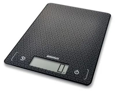 Productafbeelding van Soehnle Page Comfort Mosaic, elektronische keukenweegschaal, 10 kg, 1 g, zwart, glas, glas