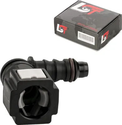 Produktbild von Schnellverschluss Kraftstoffleitung Kupplung L-Stück 6,3x6mm für KIA HYUNDAI
