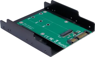Produktbild von KT001B (schwarz, M.2 auf 3,5")