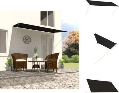 Immagine prodotto di vidaXL Tenda a scomparsa 300×150 cm antracite - Tende da sole
