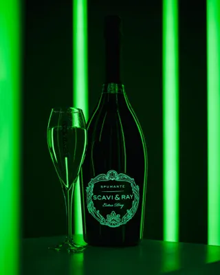 Produktbild von Scavi & Ray Luminoso Prosecco 0,75L (11% Vol) Spumante extra dry mit Beleuchtung - [Enthält Sulfite]