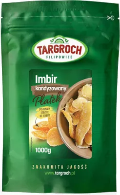 Produktbild von Kandierte Ingwerflocke 1000g Targroch