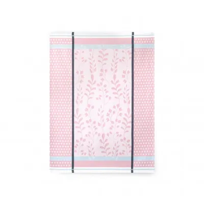 Produktbild von Geschirrtuch FLORA Rosa 50x70 cm Ägyptische Baumwolle Zwoltex