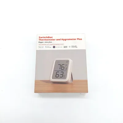Image de SwitchBot Thermomètre Hygromètre numérique Bluetooth Température intérieure Humidité smart
