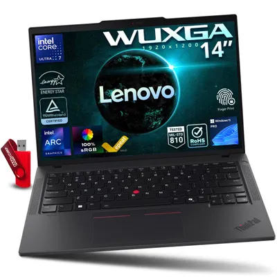 Produktbild von Laptop Lenovo ThinkPad T14 G6 Ultra 7 268V 32GB 256GB SSD WUXGA IPS PRESTIŻ