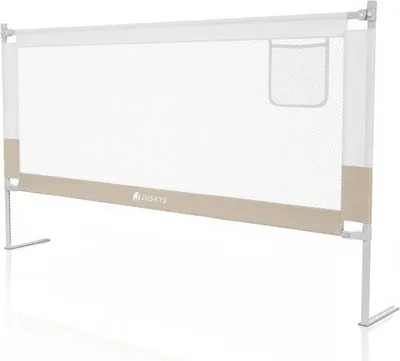 Obrázek produktu pro Dětská zábrana na postel, 180 cm, výškově nastavitelná