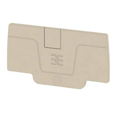 Produktbild von Weidmüller AEP 2C 4 Abschlussplatte beige 2051680000