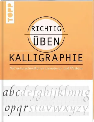Produktbild von richtig üben Kalligraphie