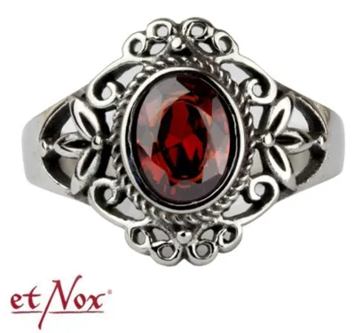 Produktbild von Roter Gothic Ring 59 (18.8 mm Ø)