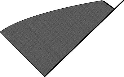 Image de Pare-soleil en maille respirante pour fenêtre de voiture, noir, léger, flexible, portable, rideau anti-UV pour grandes voitures à l'avant