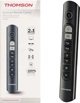 Produktbild von ThomsonROC Z107 Universal-2-in-1-Fernbedienung