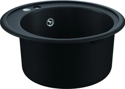 Image de Grohe Evier composite K400 50-C 51 1.0, Ø 510 mm granit noir