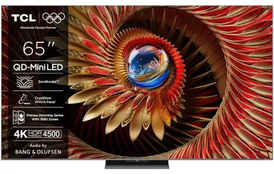 Produktbild von TCL 65Q8C Mini-LED-Fernseher, 164 cm, Google TV, Ultra HD 4K,