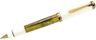 Produktbild von Pelikan Souverän 400, Stick Pen, Gold, Weiß, Schwarz, Beidhändig, 1 Stück(e), Deutschland