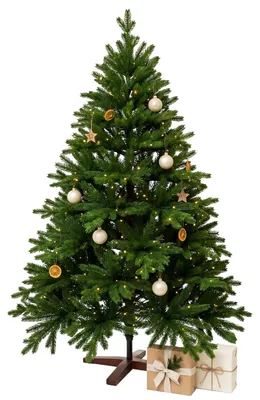 Immagine prodotto di Albero di Natale NORDMANN LED 150 in polietilene verde 112x150 cm