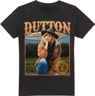 Obrázek produktu pro Yellowstone - Tričko s nápisem "Thoughts" pro muže TV5698 (M) (Schwarz)