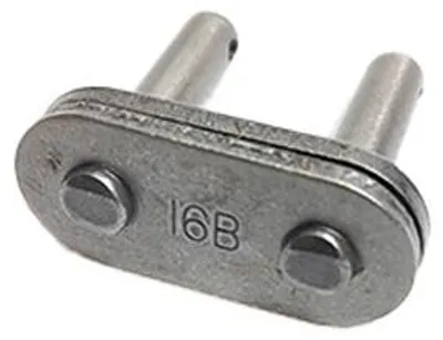 Image de Maillon simple 16B-1 avec plaque droite de 24 mm – Ozdowski