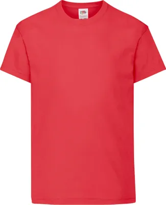 Produktbild von Fruit of the Loom - "Original" T-Shirt für Kinder FK3081 (128) (Rot)