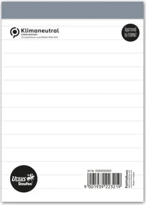 Produktbild von Staufen Notizblock A6 48Bl 60g Lin21 Style liniert ohne Deckblatt
