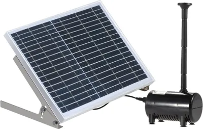 Zdjęcie produktu dla Wysokomoczne urządzenie solarne do fontann, 17V, 10W. Słoneczna pompa wodna do fontann, dekoracji ogrodów i instalacji wodnych