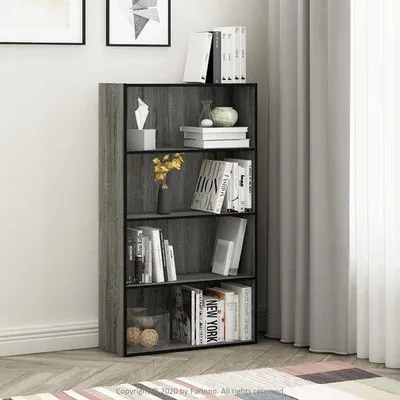 Immagine prodotto di Libreria slanciata, 23,9 x 59,9 x 105,9 cm, per il soggiorno