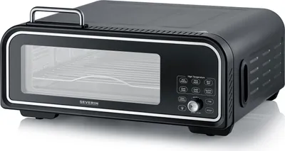 Obrázek produktu pro Severin PG 8575, 1 pizza/pizz, Černá, Digitální, 400 °C, 40 - 400 °C, 2000 W