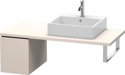 Image de Duravit L-Cube Meuble bas pour console, 1 tiroir, 320x400x547mm, LC583008383