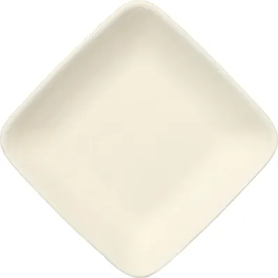 Produktbild von 50 Fingerfood - Teller, Zuckerrohr "pure" eckig 6,5 cm x 6,5 cm weiss