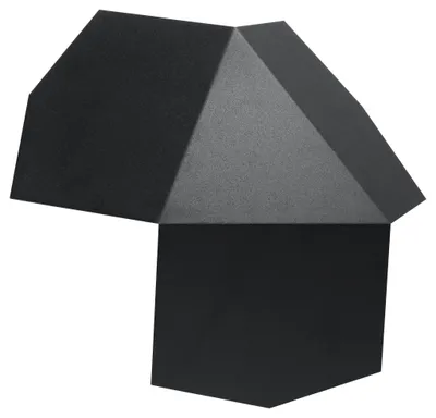Immagine prodotto di Lampada da parete TRE nera 2xG9 8W acciaio 8x30x30cm Sollux Lighting
