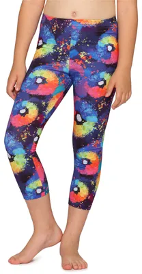 Image de Leggings 3/4 pour fille Merry Style MS10-405 (Pissenlit, 122)