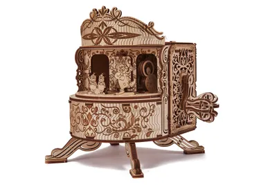 Image de Puzzle mécanique 3D, Théâtre des fées, WT, bois, 162 pièces