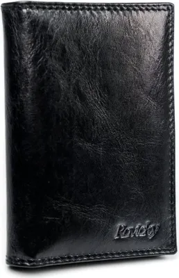 Obrázek produktu pro Rovicky pánské kožené etui na karty a doklady černé RFID 12,5 cm