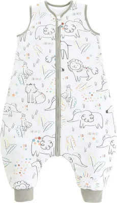 Produktbild von Famanu Babyschlafsack mit Beinen - 2,5 Tog für alle Jahreszeiten - geeignet für Babylängen 100-110 cm