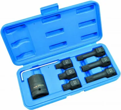 Produktbild von Xzn Bits Mit Adapter-Satz - Schlagzäh- 1/2"