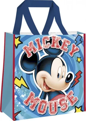 Produktbild von Disney Tragetasche: Mickey Moouse Shopping Bag Signs
