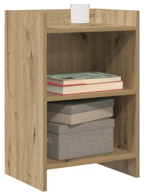 Image de vidaXL Tables de chevet en chêne Artisan 40 x 30 x 60 cm, aggloméré