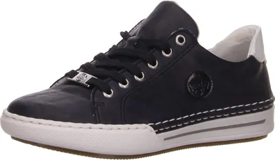Produktbild von Rieker Sporthalbschuhe Formsohle modisch in blau, Gr. 43