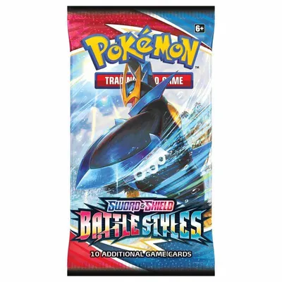 Produktbild von Pokémon Meč a štít Bojové štýly Booster Angličtina