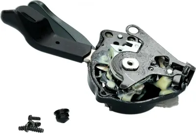 Image de SHIMANO Poignée de dérailleur inférieur SL-4700 droite sans capot - 10 vitesses, environ 89 g