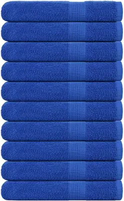 Produktbild von Saunatücher FROGN 10 Stk. Blau 80x200 cm 360 g/m²