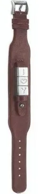 Produktbild von Esprit Armband 925er Sterling-Silber leder Silber Braun 21,5cm ESBR90296A215