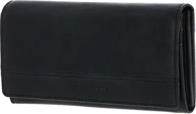 Produktbild von bruno banani Geldbörse Frankfurt Wallet with Flap Black schwarz
