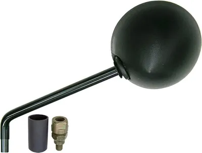 Image de Rétroviseur gauche noir au guidon MAGNETI MARELLI pour MOTO GUZZI Breva 1100
