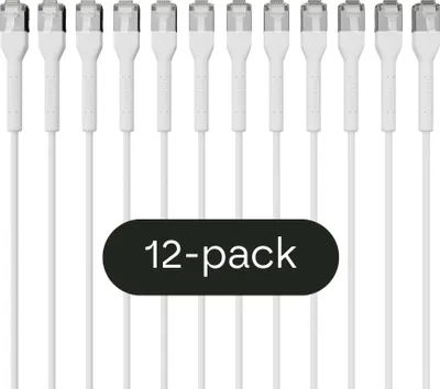 Obrázok produktu pre Broadbe Slim Patch Cable 10G White 1m 12-pack