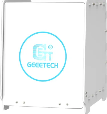 Produktbild von Geeetech GCB-2, grosse UV-Haertungsbox, Haertungslichtstation fuer 405-nm-Harzhaertung, Groesse ŠÕ250 mm x 250 mm, mit 360¡ã-Drehtisch-Timer-Design fuer SLA/DLP/LCD-UV-Modell